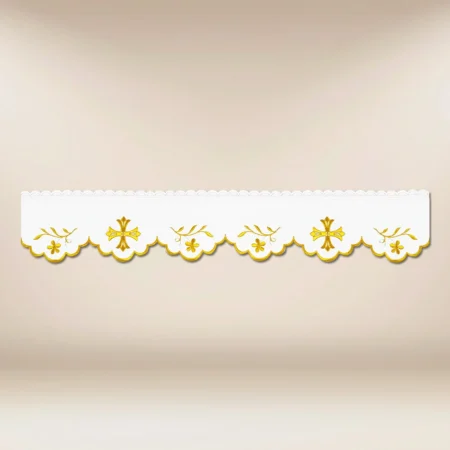 Embroidered lace "Gold series no. 5"
