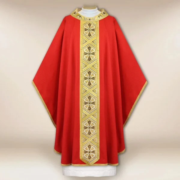 Embroidered chasuble "Festivo"