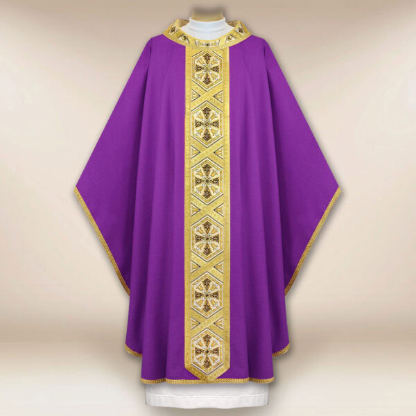 Embroidered chasuble "Festivo"