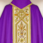 Embroidered chasuble "Ricamo Oro"