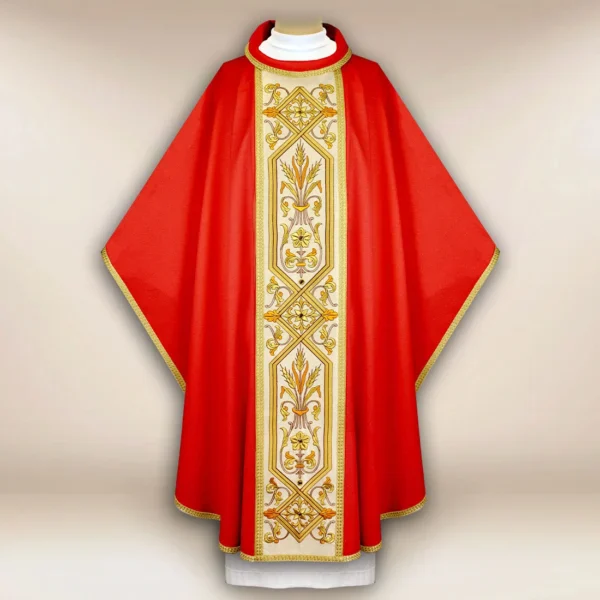 Embroidered chasuble "Ricamo Oro"