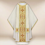 Embroidered chasuble "Domenica"
