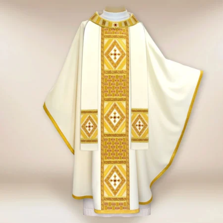 Embroidered chasuble "Monastero"