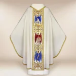 Embroidered chasuble "ArcAngeli"