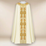 Embroidered cope "Feliz Navidad"