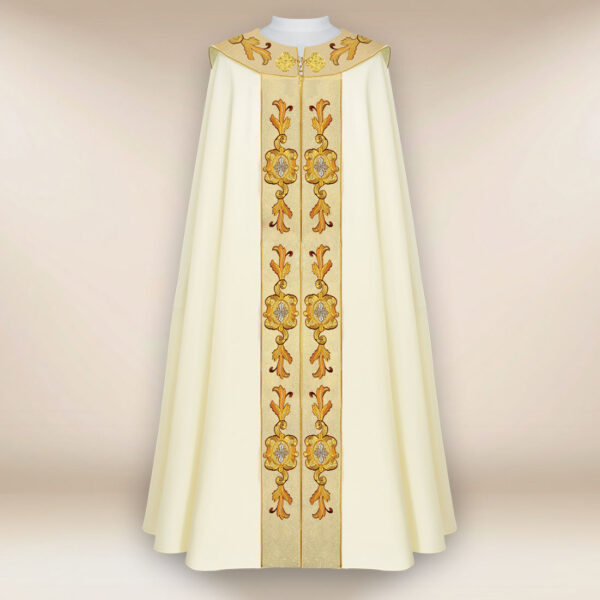 Embroidered cope "Feliz Navidad"