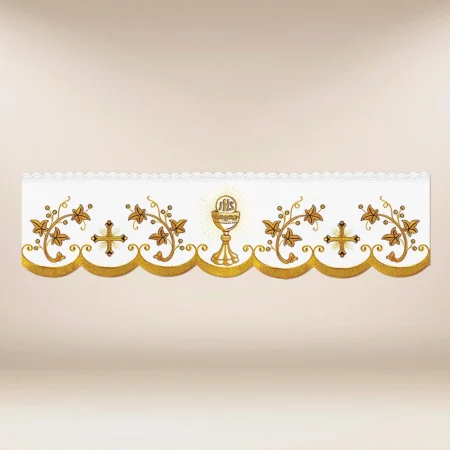 Embroidered lace "Golden Series - Chalice"