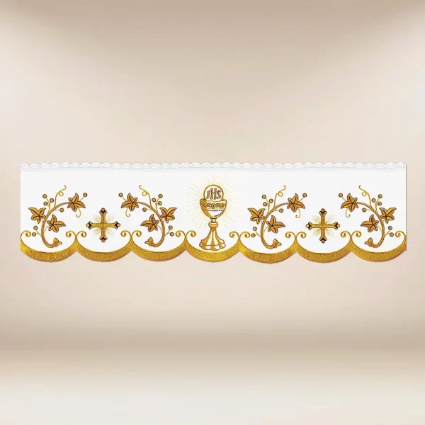 Embroidered lace "Golden Series - Chalice"