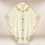 Embroidered chasuble "Cantico"