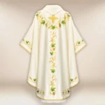Embroidered chasuble "Cantico"