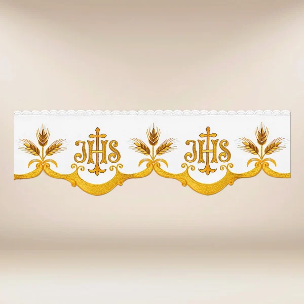 Embroidered lace "Gold Series - IHS"