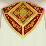 Embroidered cope "Brillante-Vino"