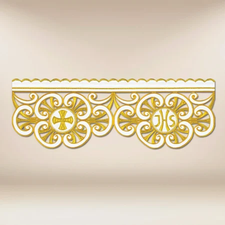 Embroidered lace "Santa Messa"