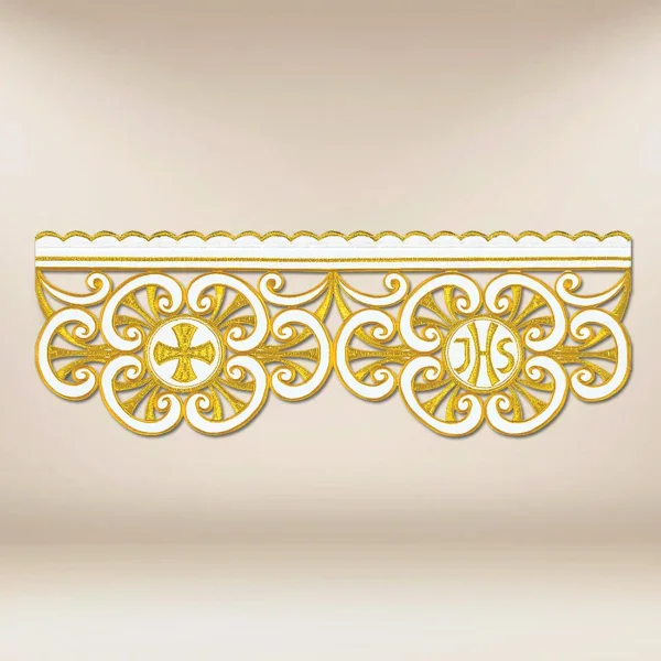 Embroidered lace "Santa Messa"