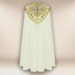 Embroidered cope "Brillante-Bianco"