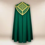 Embroidered cope "Brillante-Verde"