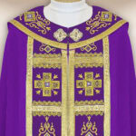 Embroidered cope "Brillante-Viola"