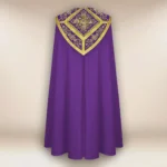 Embroidered cope "Brillante-Viola"