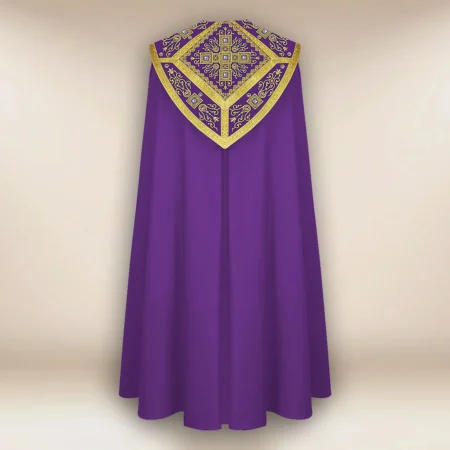 Embroidered cope "Brillante-Viola"