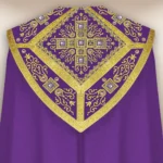 Embroidered cope "Brillante-Viola"