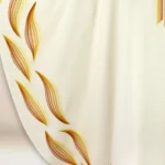 Embroidered Chasuble "Ombre Colorate" Ecru