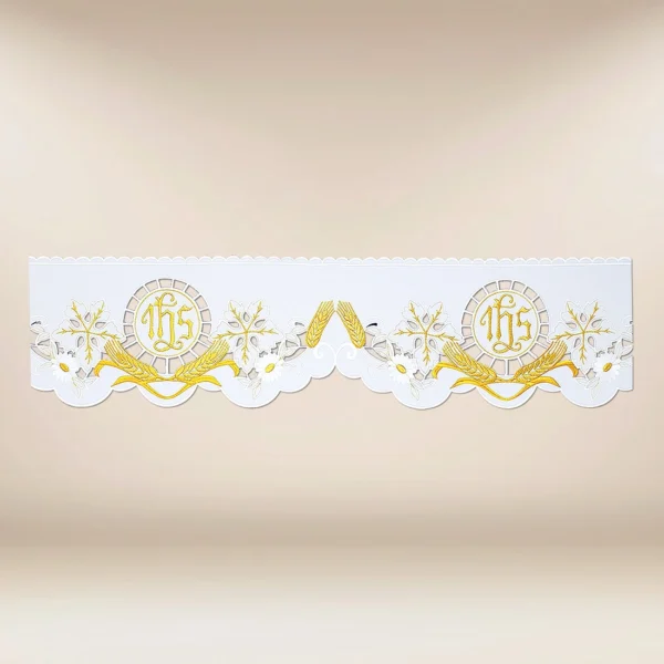 Embroidered lace "Eucharistic"