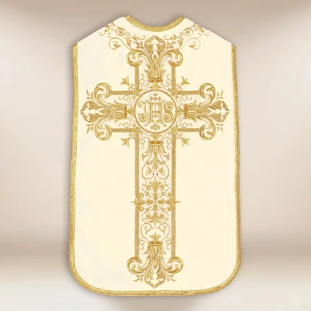 Embroidered Roman chasuble "Homily"