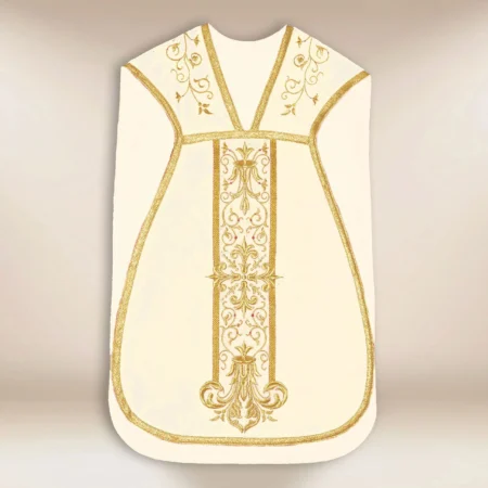 Embroidered Roman chasuble "Homily"