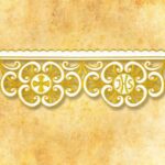 Embroidered lace "Santa Messa"