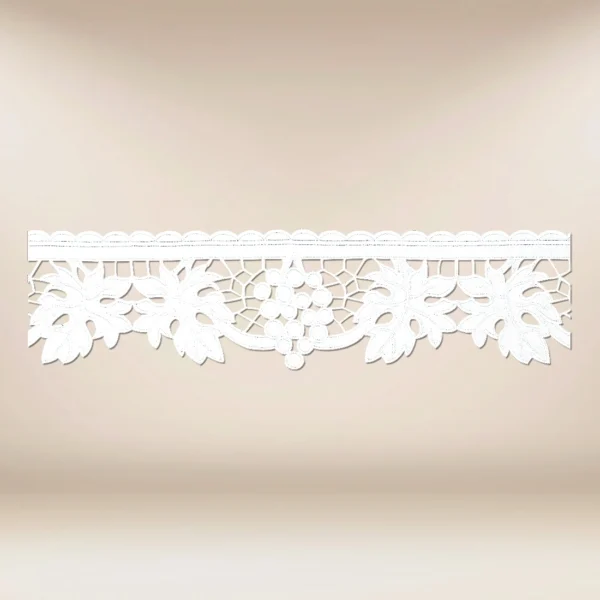 Embroidered lace "Small Stained Glass"