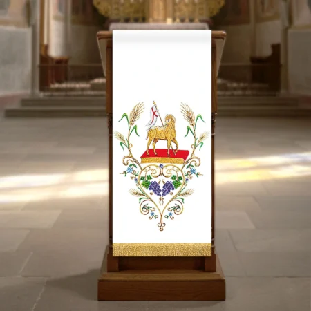 Embroidered lectern no. 14