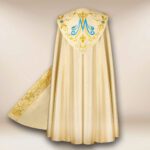 Embroidered cope "La Madonna Del Rosario"
