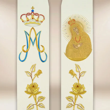 Embroidered stole “Our Lady of Ostra Brama”