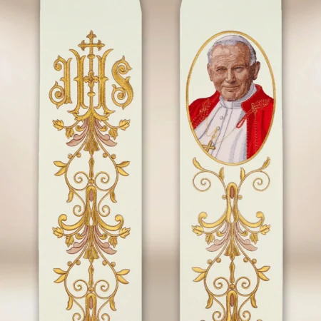 Embroidered stole “John Paul II”