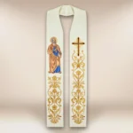 Embroidered stole "St. Peter"