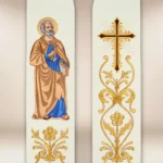 Embroidered stole "St. Peter"