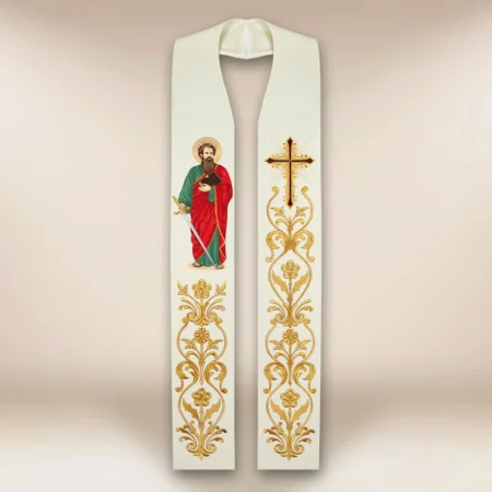 Embroidered stole "St. Paul"