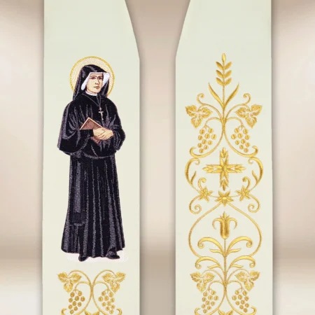 Embroidered stole “St. Faustina”