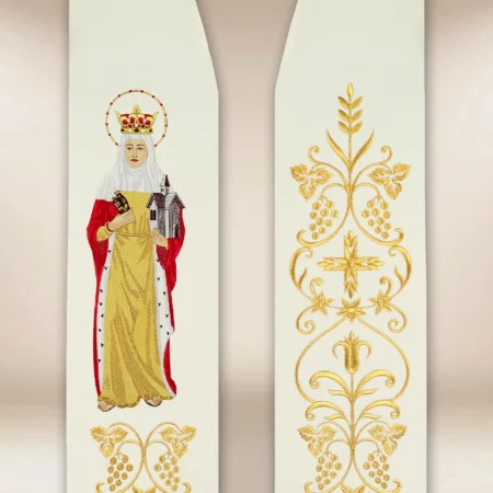 Embroidered stole “St. Jadwiga”