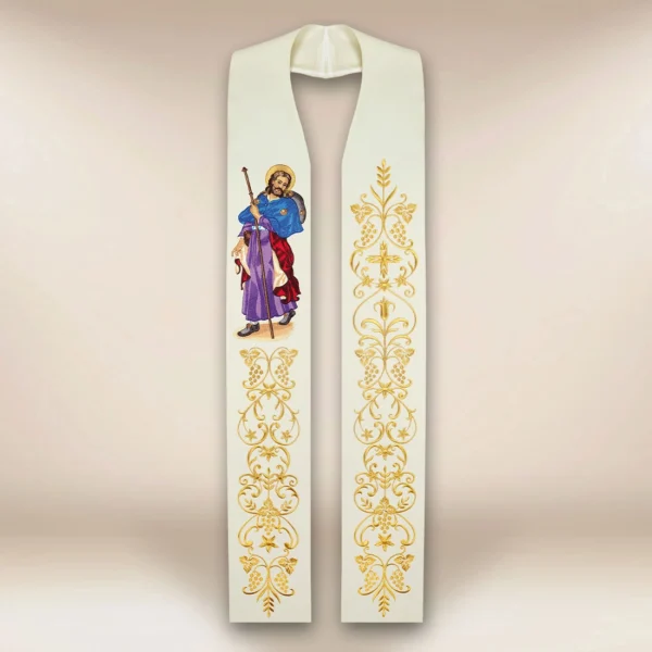 Embroidered stole "St. James"