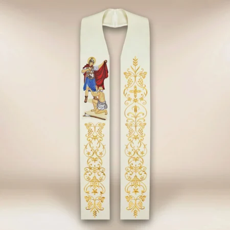 Embroidered stole "St. Martin"