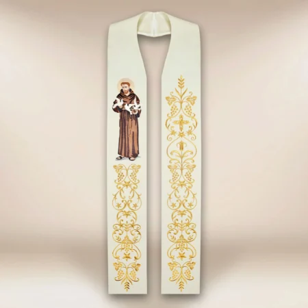Embroidered Stole "St. Francis"