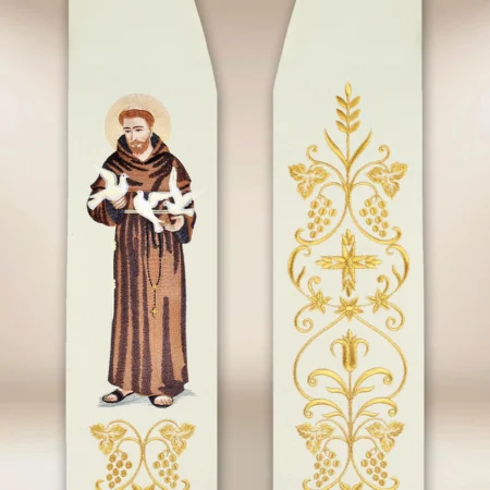 Embroidered Stole "St. Francis"