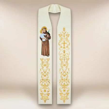 Embroidered stole "St. Anthony"
