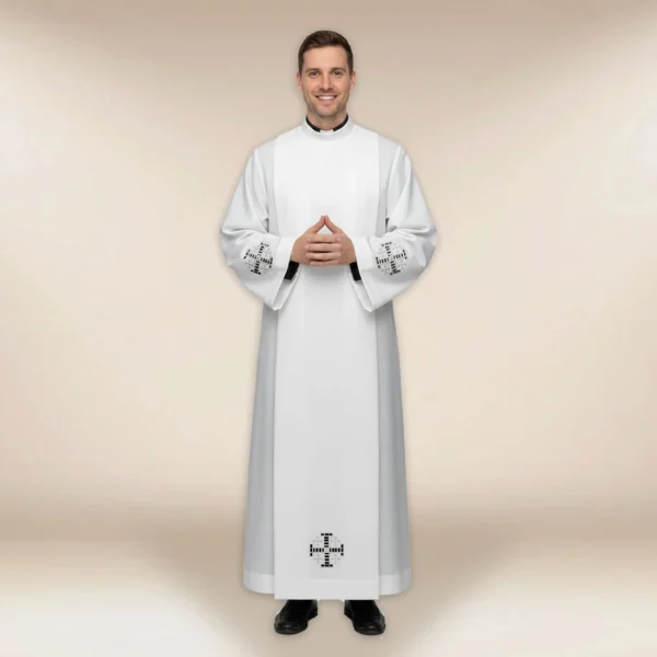 embroidered liturgical alb 176 cm