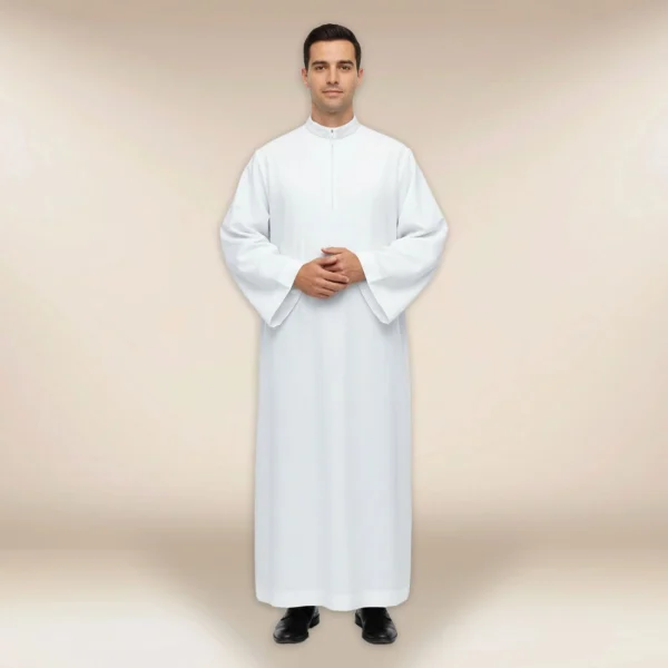 liturgical alb with zipper 170 cm