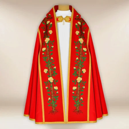 Embroidered cope "Jesus on the Cross"