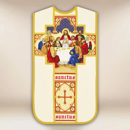 Roman Embroidered Chasuble "The Last Supper"