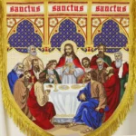 Embroidered cape "Last Supper"