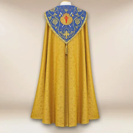 Embroidered cope "Shells of St. James"
